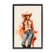 Stupell Industries Wild West Cowgirl Charm Framed Floater Canvas Wall Art Design by Andrea Haase